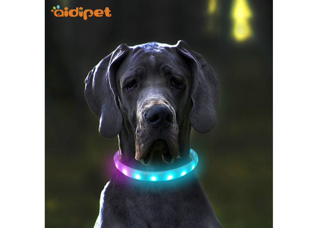 aidi best RGB led dog collar