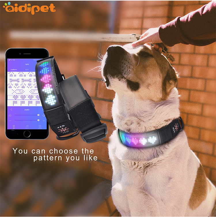Pet-Training-Light-Strip-Appcontrol-LED-Collar-for-Dog-Pieces