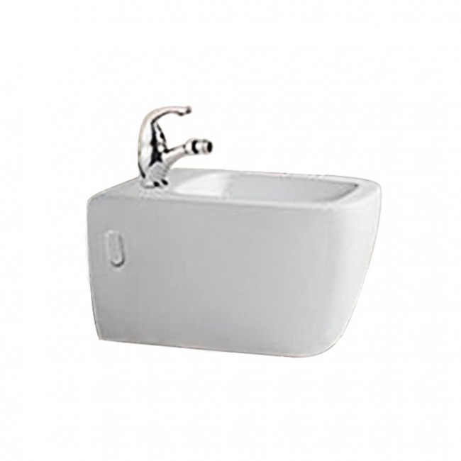 Sanitary Ware White Floor Mounted Bathroom Ceramic Toilet Bidet