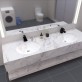 1714 CUPC and CSA Oval Ceramic Bathroom Sink Modern Wash Basin Undermount Vanity Sink for Home Hotel