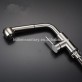 Modern Brushed Nickel Finish Pull Out Kitchen Sink Faucet Spray Mixer Taps