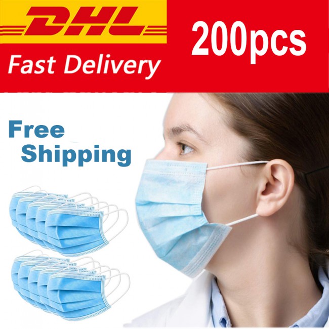 50/100/250/550 PCS Disposable dust mask 3-layer dust mask