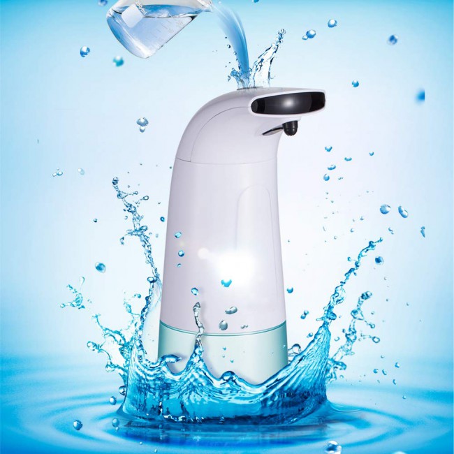 250ml Automatic Waterproof Foam Liquid Automatic Soap Dispenser Wall Infrared Sensor Touchless Hand Washer Soap Dispenser Pump