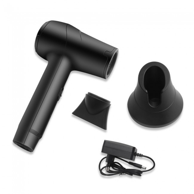 Cordless Portable Hair Dryer Rechargeable Blow Dryer With Hot And Cold Wind For Home Travel