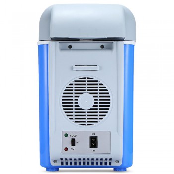 Dual-Use 7.5L Home Car Use Refrigerators Mini Portable Refrigerators Freezer Multi-Function Cooling Warmer Box Auto Compressor