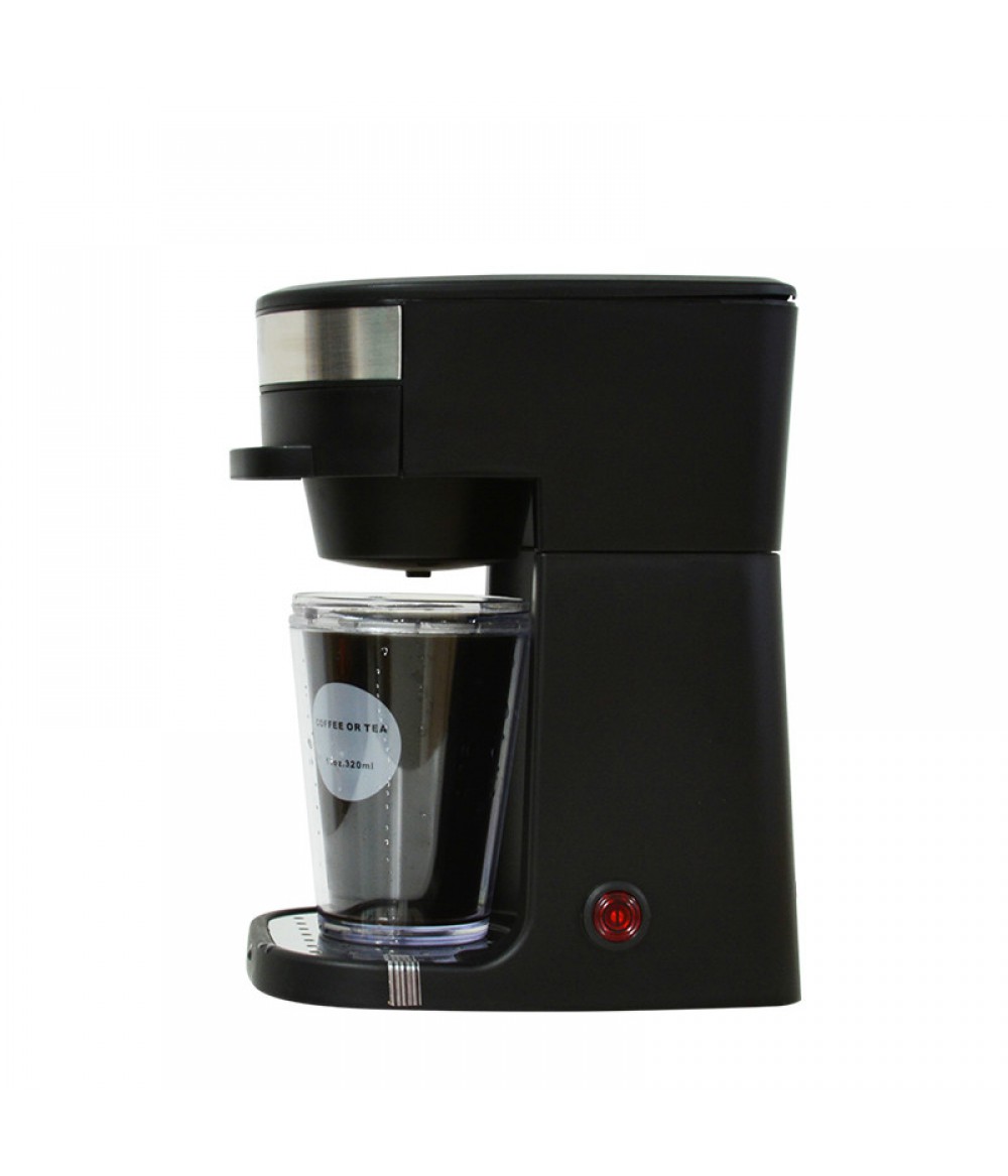 Electric American Drip Coffee Maker Automatic Mini Espresso Latte Teapot Boiler Powder Cafe Tea Steam Brewing Pot Machine