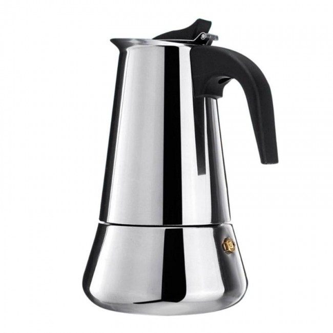 100/200/300/450ml Coffee Maker Italian Top Moka Espresso Cafeteira Expresso Percolator Stainless Steel Stovetop Coffee Maker Pot