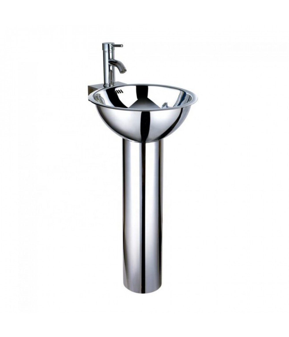 Stainless Steel Floor Standing Wash Basin With Stand Factory Price