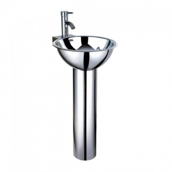 Stainless Steel Floor Standing Wash Basin With Stand Factory Price