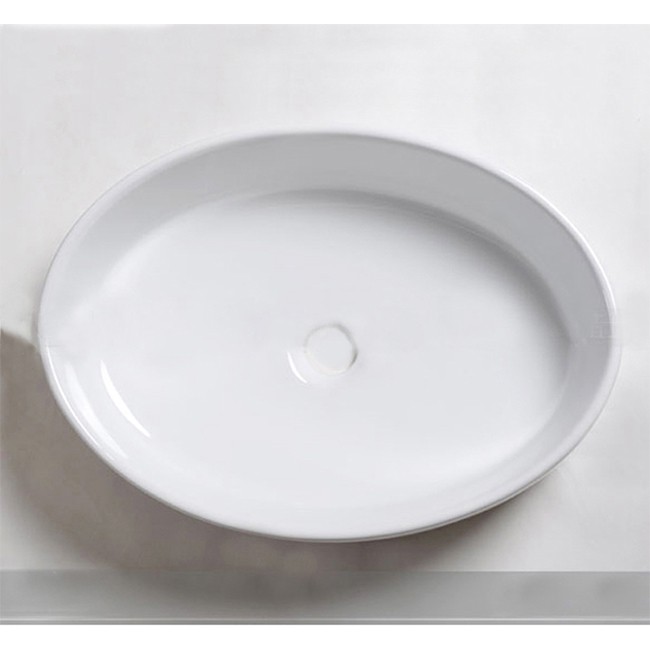 Modern design KD-03AB bathroom ceramic hand wash basin counter top wash sink