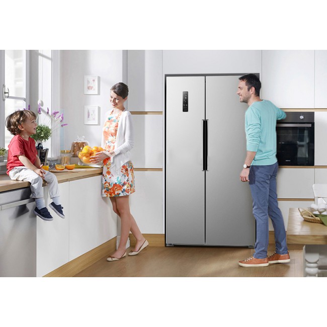 Household Double-Door Refrigerator 452L Large Capacity Electric Refrigerator Power-Saving Fridge For Home BCD-452WK