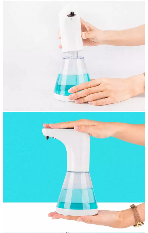 2019-Homedec-Touchless-Soap-Liquid-Dispenser-Plastic-Hands-Free-Automatic-IR-Sensor-Soap-Dispenser-Pieces