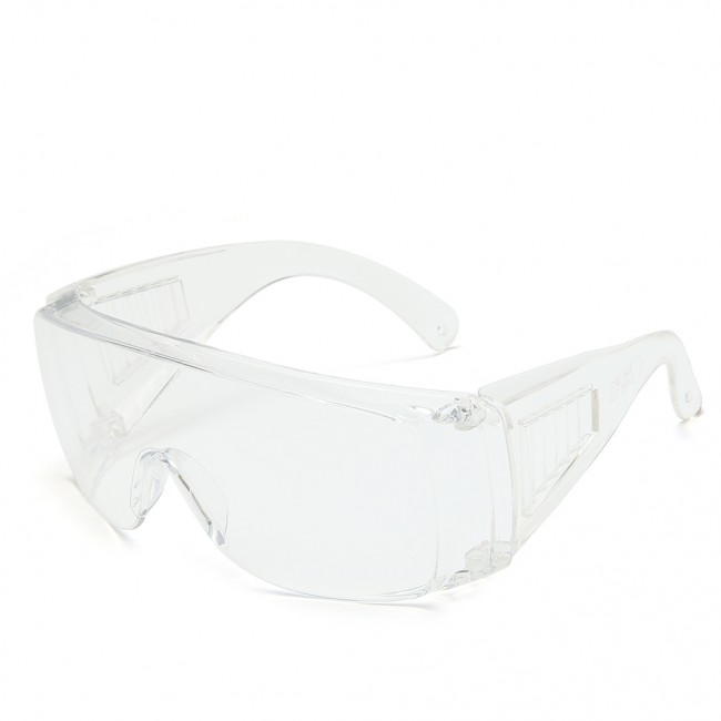 Mocoo wholesale China unisex protective glass safety goggle medical anti saliva fog safty glasses blind style goggles