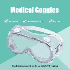 In Stock Disposable Anti-Virus Anti-Splash Eye Protection Goggles Medical Use Safety Goggles
