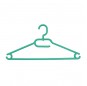 Plastic Clothes Hanger With Swivel Hook