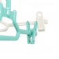 Plastic Baby Toddler Pants Hanger With Skirt Clips 30Cm