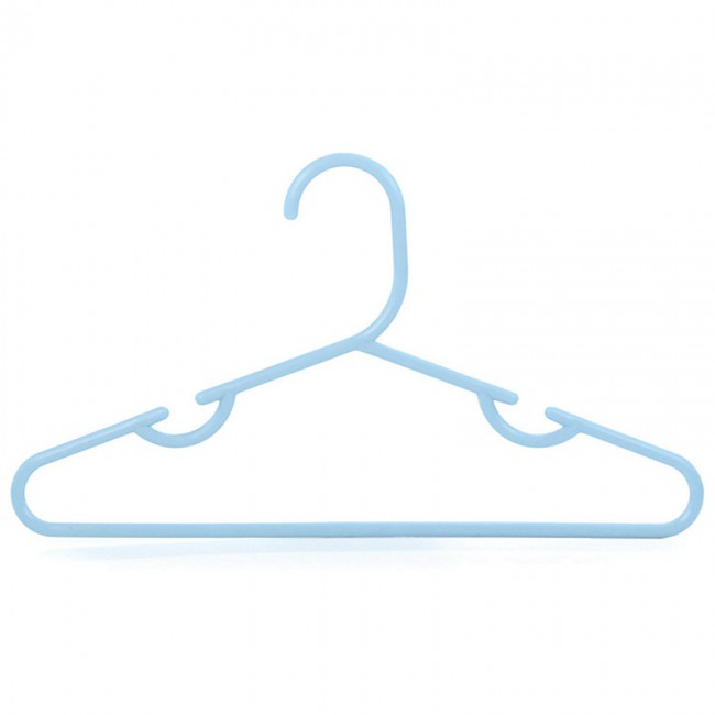 Pp Plastic Tubular Coat Hangers For Kids Baby Toddler Nursery Children 