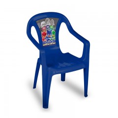 Plastic Children Arm Chair With In-Mold Label