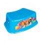 Plastic Printed Step Stool With 4 Rubber Stoppers At The Bottom