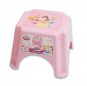 Plastic Step Stool With Full Color In-Mold Label On Top With Rubber Stoppers