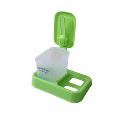 Plastic Seasoning Box With Two Cups