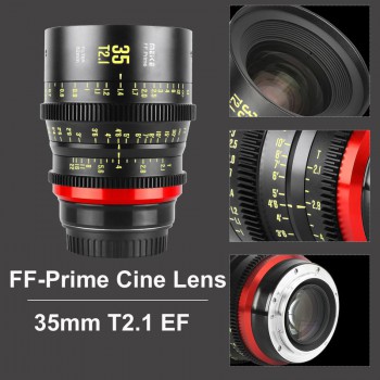 Объектив Vloggears Meike Prime 35mm T2.1 Cine для полнокадровой кинокамеры