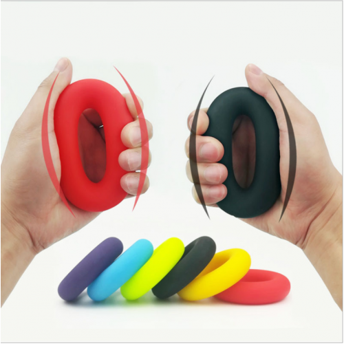 Silicone gripper finger rehabilitation training device hand muscle relaxer O-ring