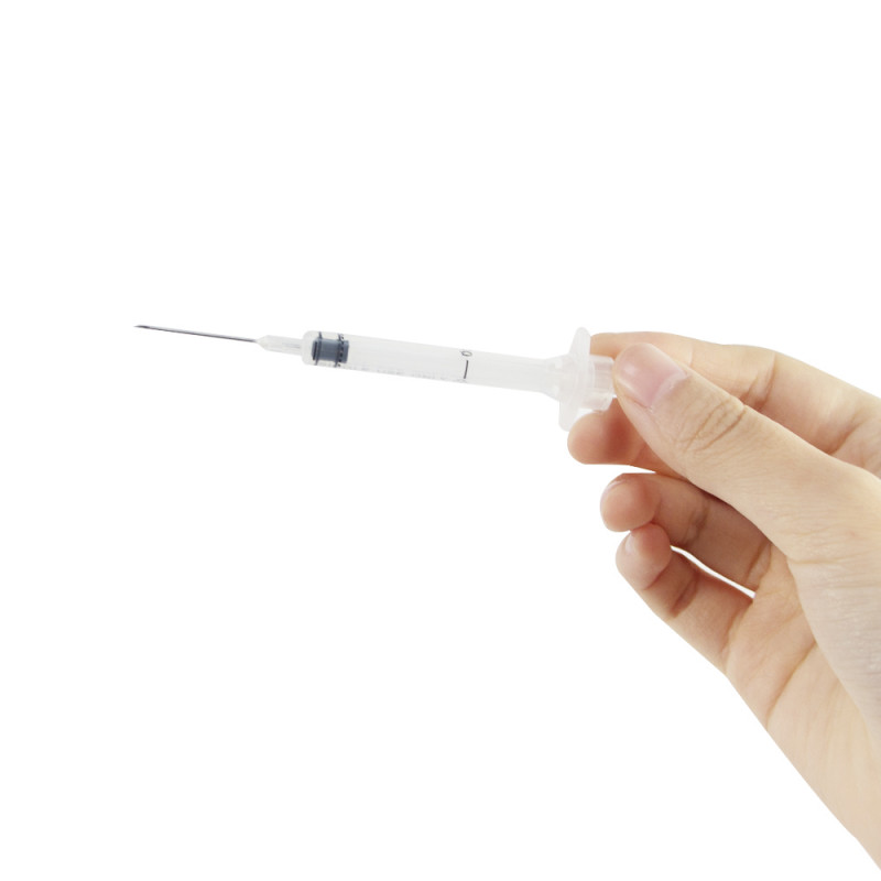 3ml 23G Disposable Plastic Luer Lock Syringe With Needle