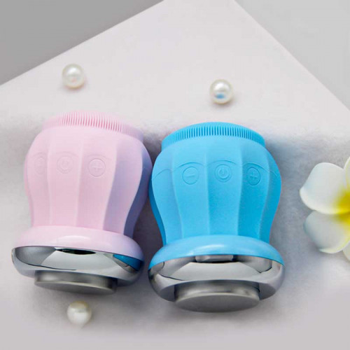 Can be heated face cleaner cleansing skin cleansing makeup remover USB charging