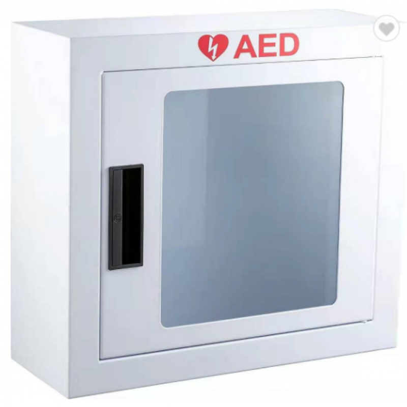Trade Assurance Round Corner Metal Box AED Cabinet for First Aid Use