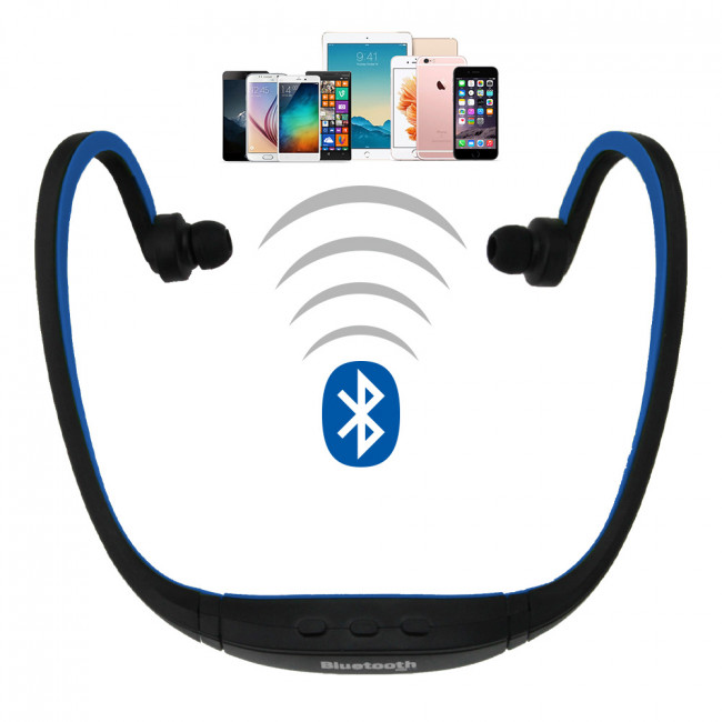 Vezeték nélküli Bluetooth fülhallgató mikrofonos fejhallgató iphone-hez