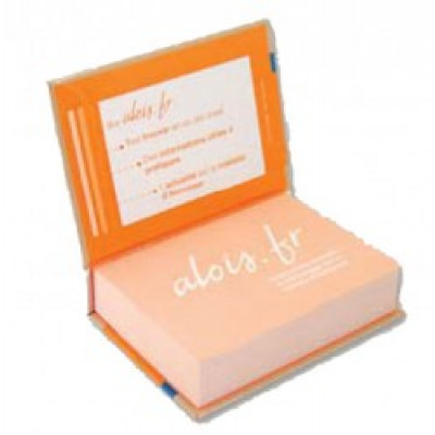Hard Cover Sticky Note Pad
