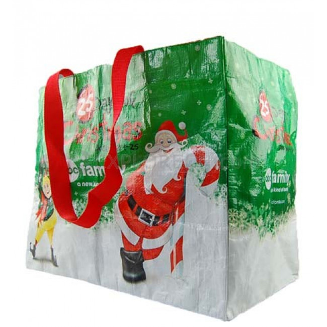PP Woven Shopping Bag For Christmas