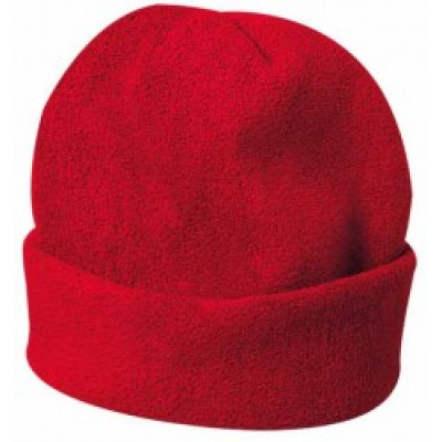 Red Winter fleece hat