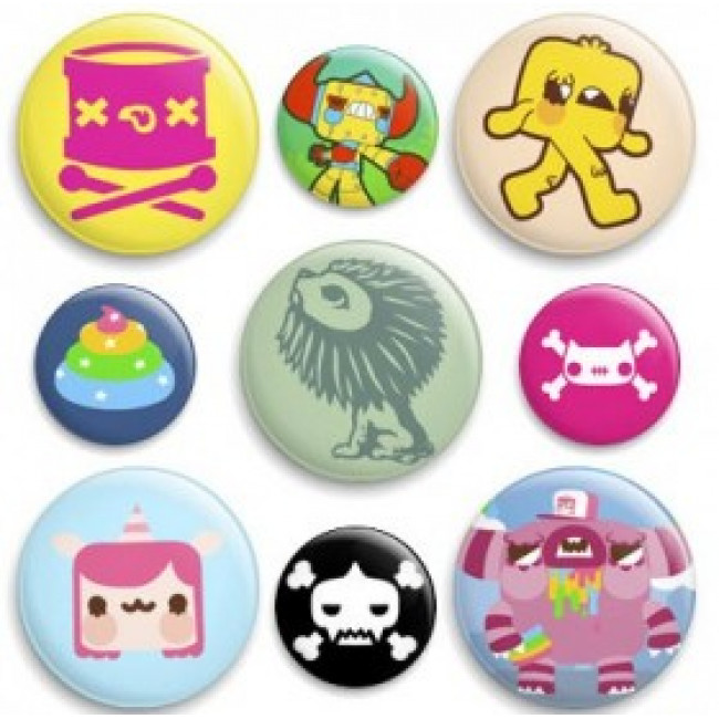 Colorful Badges