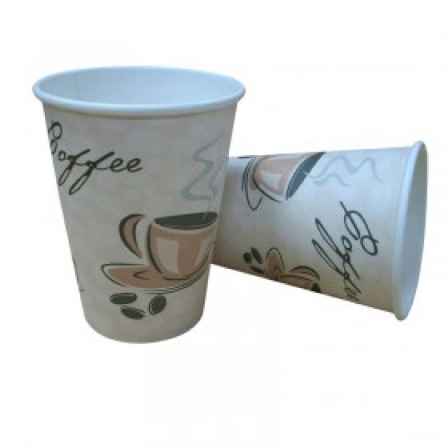 12oz disposable milk paper cup