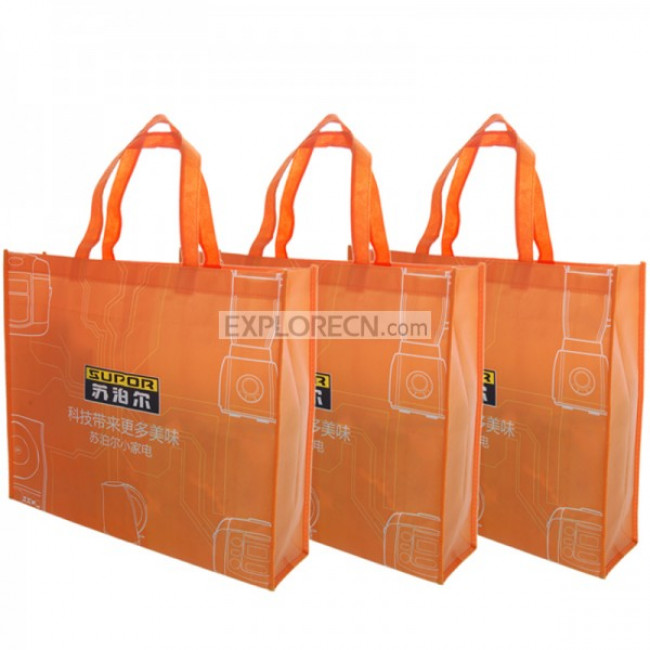 Colorful Shopping Bag With Coating