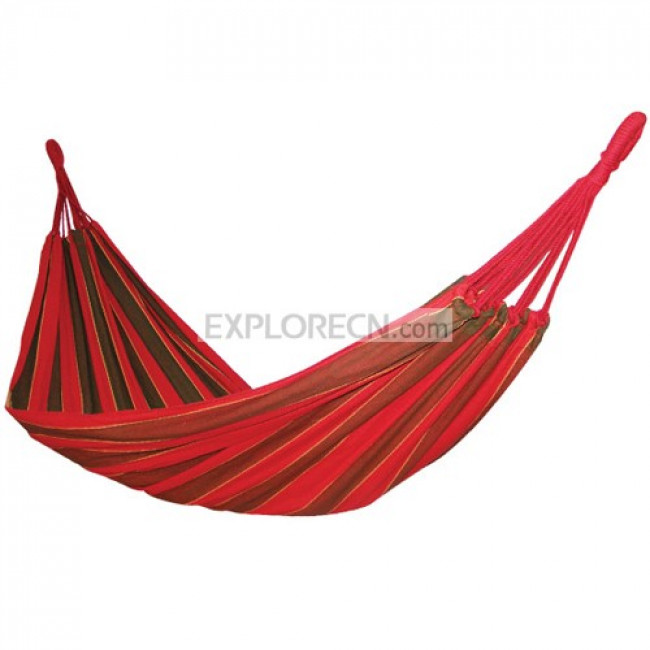 Single person stripe hammock