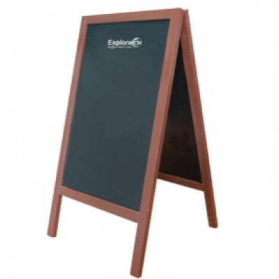 Wooden Double Side Blackboard