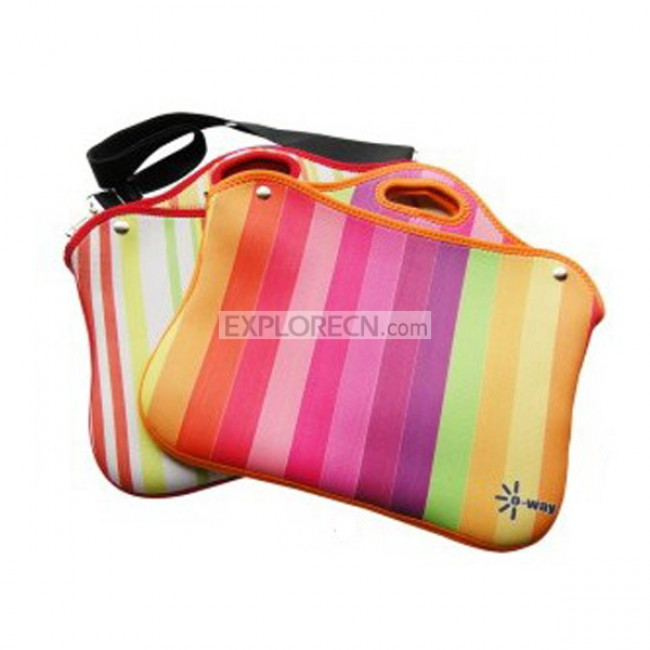 Stylish Colorful Laptop Bag With Strap