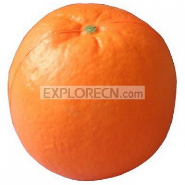 Orange shape pu foam ball