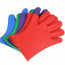 Safety silicone oven mitt