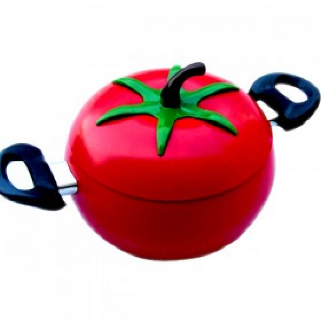 Tomato shaped pot