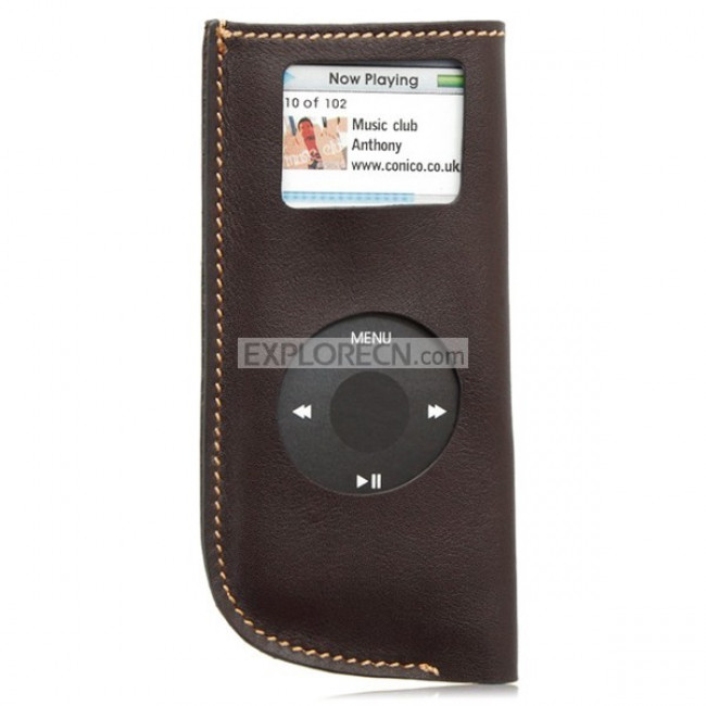 Leather iPod case