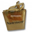 Golden laminated non-woven shopping bag