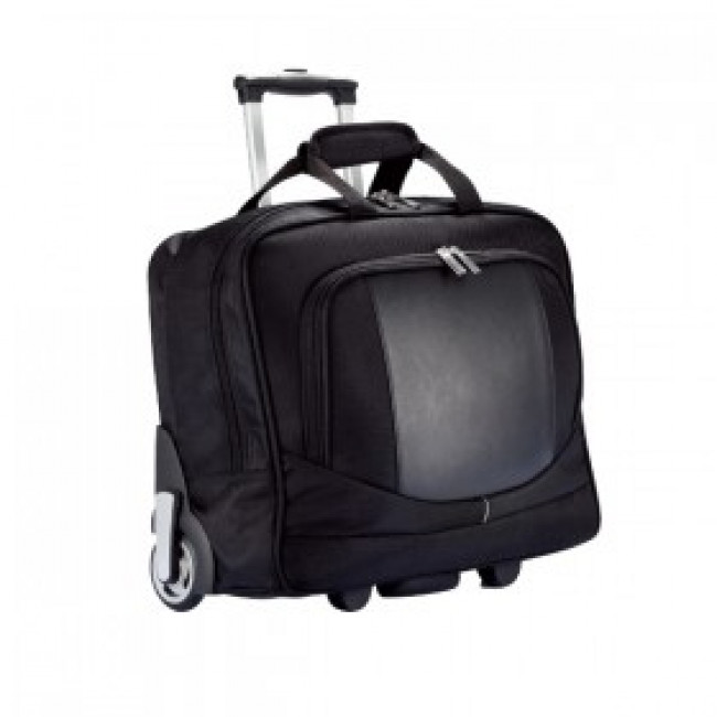 Polyester trolley luggage bag