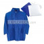 PVC bule raincoat
