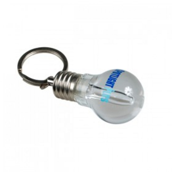 Bulb shape keychain