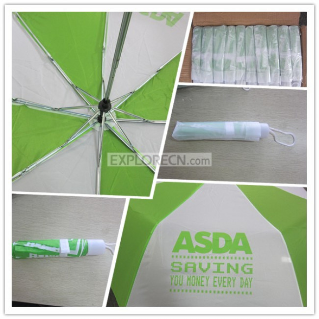 Windproof 3 Folding Umbrella