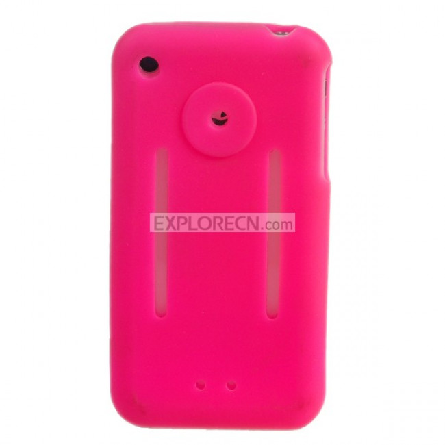 Red silicon cellphone shell